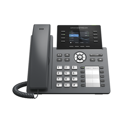 [200132] Teléfono IP Wi-Fi, Grado Operador, 8 líneas SIP con 4 cuentas, pantalla a color 2.8", puertos Gigabit, Bluetooth, PoE, codec Opus, IPV4/IPV6 con gestión en la nube GDMS