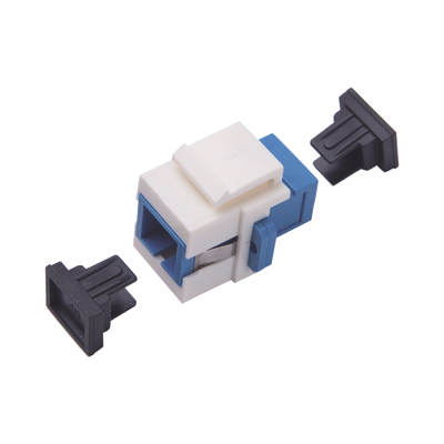 [172199] Acoplador Keystone de fibra óptica Monomodo SC/PC Simplex a SC/PC Simplex 