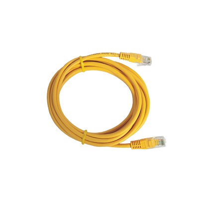 [65922] Cable de parcheo UTP Cat5e - 3.0m. - Amarillo