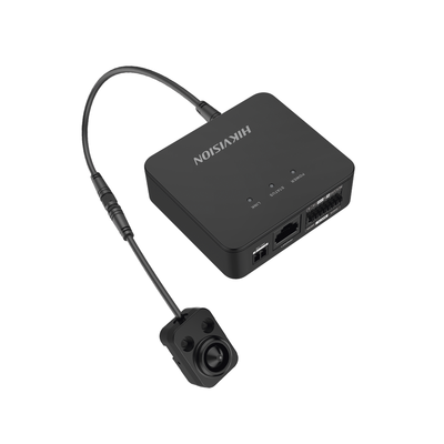 [205486] Pinhole IP 2 Megapixel / Lente 3.7 mm / 2 Mts Cable / PoE / Ideal para Cajeros Automáticos (ATM) / WDR / Micro SD / Cámara Tipo Block