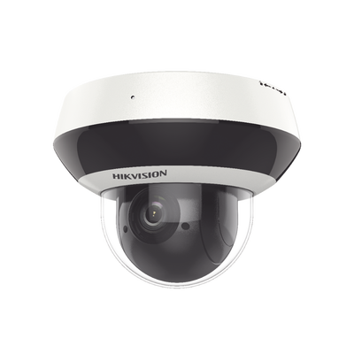 [205302] Mini Domo PTZ IP 2 Megapixel / 4X Zoom / H.265+ / 20 mts IR EXIR / WDR / PoE / IK10 / Exterior IP66 / Ultra Baja Iluminación / Micrófono Integrado / PoE / microSD