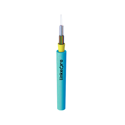[196065] Cable de Fibra Óptica Multimodo OM3 50/125, 12 hilos, para Interior, Tight Buffer 900µm, OFNR Riser, Dieléctrica, Precio Por Metro