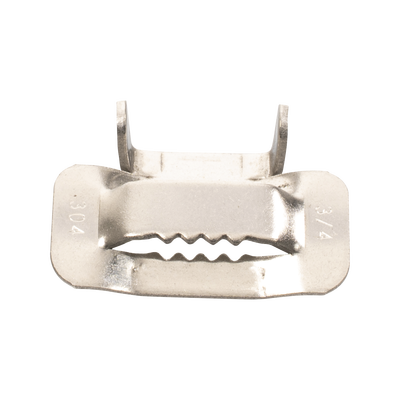 [191654] Hebilla de Acero Inoxidable T, 3/4", 100 piezas