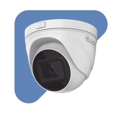 [198008] Turret IP 4 Megapixel / Lente Motorizado 2.8 - 12 mm / 30 mts IR EXIR / PoE / Exterior IP67 / WDR 120dB / Micro SD / H.265+ / Onvif
