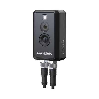 [205709] Cubo IP Dual / Térmica 1.8 mm (160 x 120) / 2ºC de Precisión / Óptico 1.29 mm (2 Megapixel) / PoE / Termométrica / Ideal para Sites o Lugares Pequeños