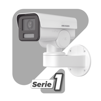[213092] Bala IP PTZ 4 Megapixel / Lente Mot. 2.8 a 12 mm  / Luz IR 50 mts / WDR 120 dB  / PoE / IP66 / Microfono Integrado / Micro SD / Ultra Baja Iluminación