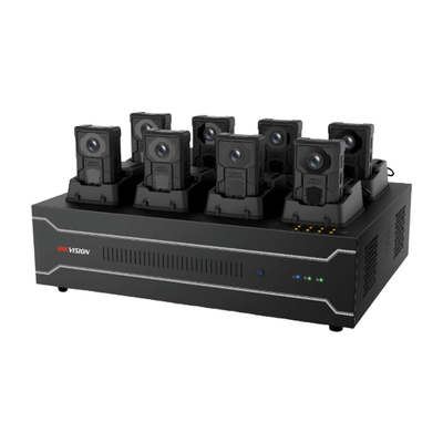 [196239] Estación de Descarga para Body Cam / Compatible con DS-MH2311 / Incluye 1 HDD de 2 TB / Conector Tipo Mini USB