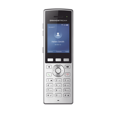 [210411]  Teléfono WiFi portátil empresarial con 2 lineas y cuentas SIP, Bluetooth y botón Push-to-talk