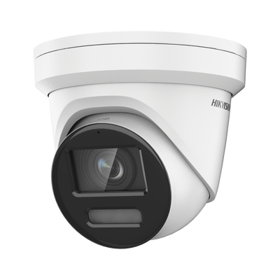 [213696] Turret IP 8 Megapixel / Imagen a color 24/7 / Lente 2.8 mm / Micrófono Integrado /Luz Blanca 40 mts / Exterior IP67 / Micrófono Integrado / WDR 130 dB / Entrada y salida de Audio y Alarma / Onvif / MicroSD
