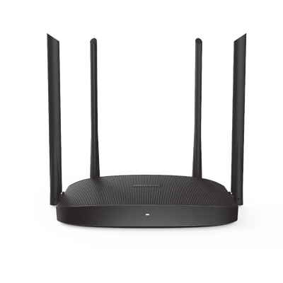 [209206] Router Inalámbrico WISP Gigabit / Hasta 1200 Mbps / Doble Banda AC (2.4 GHz y 5 GHz) / 3 Puertos LAN 10/100/1000 Mbps + 1 Puerto WAN 10/100/1000 Mbps /  4 Antenas Externas Omnidireccional de 5 dBi / Interior