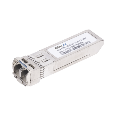 [211883] Transceptor SFP+ (Mini-Gbic) / Monomodo / 10 Gbps de velocidad / Conectores LC Dúplex / Hasta 20 km de Distancia