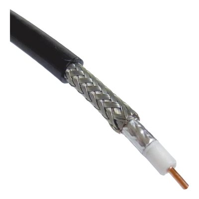 [213810] Carrete de 305m de Cable Coaxial RG-58, 50 Ohms con Conductor Sólido de Cobre 