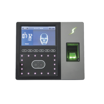 [70032] Terminal de reconocimiento Facial con lector de Huellas y Tarjetas / Soporta 1,200 rostros / Control de Acceso / Asistencia