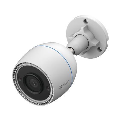 [203815] Bala IP 2 Megapíxel / Wi-Fi  / Micrófono integrado / Visión 106° / Detección de movimiento / Notificación Push / Ranura Para Memoria / Uso en Exterior 
