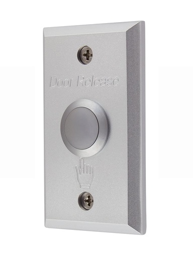 [77006] YLI ABK800A - Botón liberador con estructura de aluminio función normalmente abierto y cerrado / Compatible con caja de instalación clave 76017