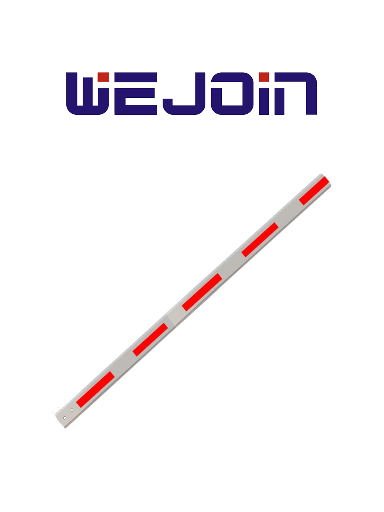 [74046] WEJOIN WJSBM6 - Brazo Recto Octagonal de 6 metros / Franjas Reflejantes / Compatible con Barreras Wejoin WJCB01SVIL56