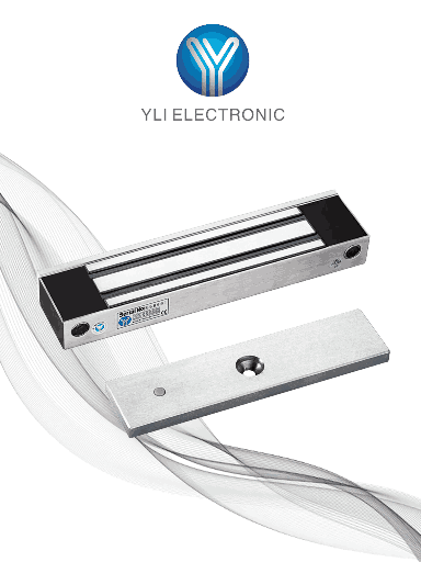 [76006] YLI YM350WS - Cerradura Magnética para Control de Acceso / Fuerza de Sujeción de 350 kg (800 lb) / Para puertas de madera, vidrio y metálicas / IP68 para uso exterior e interior