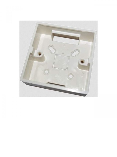 [76008] YLI MBB800BP - Caja para instalación de botón liberador de puerta / Plástico / Compatible con botón PBK812