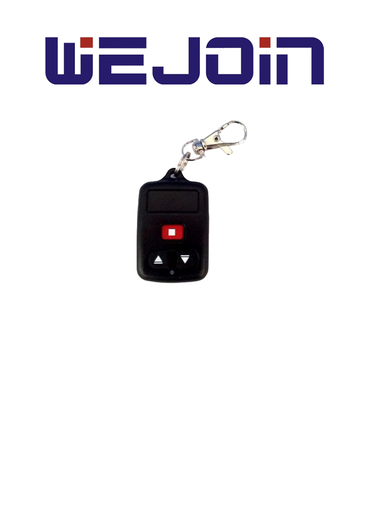 [77301] WEJOIN WJRC01 - Control Remoto para Barrera Vehicular Wejoin / Motor Deslizante WJPKMP202 / Compatible con Receptor WJBRR01 