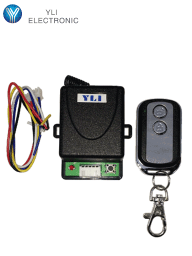 [77344] YLI WBK400112 - Modulo con relay normalmente abierto y cerrado con control remoto para apertura de puerta soporta hasta 30 controles / Alimentación a 12VDC