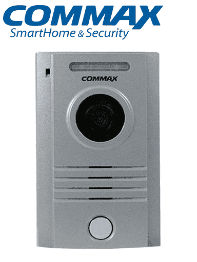 [29100] COMMAX DRC40K - Frente de calle de aluminio, uso en Interior y exterior, compatible con todos los monitores Commax, conexión a 4 hilos, soporta hasta 2 monitores, cuenta con ajuste vertical de la cámara, energia desde monitor  #favoritos