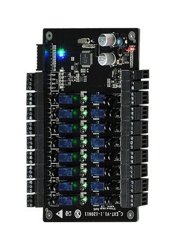 [ZKT065002] ZKTECO EX16 - Lector Esclavo para Panel de Control de Elevadores / 16 Pisos Adicionales / Compatible con panel EC10 ZKTECO / Conexion  RS485 / No incluye fuente