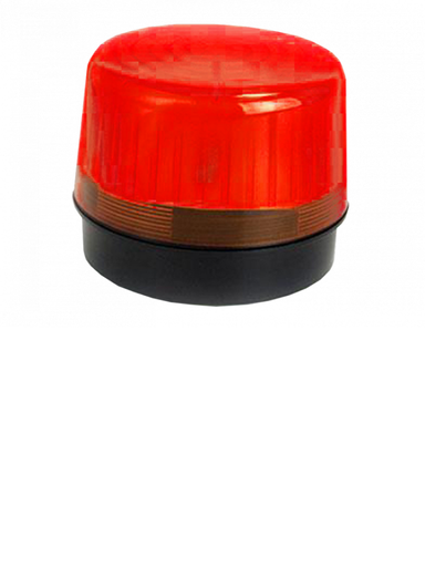 [LGH109002] IHORN HC-05-LED - Estrobo Color Rojo  / 90 Destellos por minuto compatible con paneles IHORN / RISCO / DSC / BOSCH #cer .