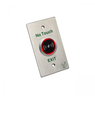 [YLI069018] YLI ISK841BLED -  Botón Liberador Sin Contacto con Sensor Infrarrojo: Detección Ajustable y Retardo Programable, Compatible con Caja 76017