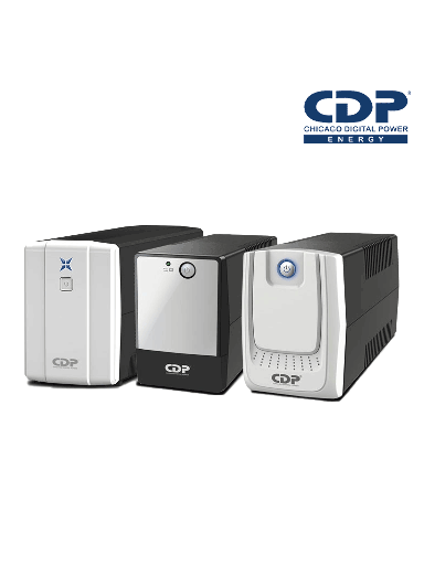 [CDP084045] CDP RUPR1008 - UPS / 1000 Va / 500W / 4 Contactos con respaldo / 4 Contactos con supresión de picos 