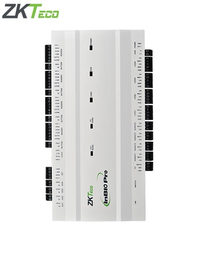 [ZKT065007] ZKTECO INBIO260PRO - Panel de Control de Acceso Avanzado / 2 Puertas / 20 Mil huellas / Push / Green Label / Requiere Licencia