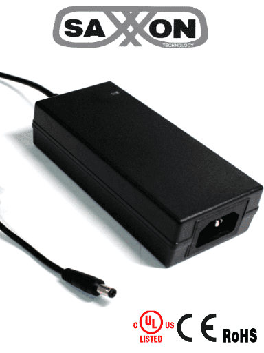 [TVN083034] SAXXON PSU1205D - Fuente de Poder Regulada de 12 Vcc a 5 Amperes/ Ideal para Equipos de Alto Consumo de Corriente/ Para Usos Multiples: Sistemas de CCTV, Acceso, Asistencia, etc/ Certificación UL/
