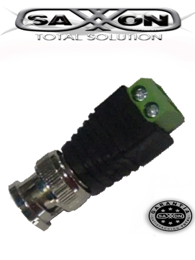 [TVN017002] SAXXON PSUBR14 - Bolsa de 10 conectores BNC macho con terminales tipo tornillo