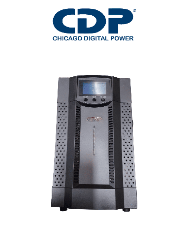 [CDP433001] CDP UPO11-2 AX UPS Online / 2000VA / 2000W / 8 Terminales de las cuales 4 son programables / Pantalla LCD / Entrada para banco de baterías / Respaldo 6 minutos carga completa / REQUIERE CLAVIJA O ADAPTADOR NEMA 5-20R  