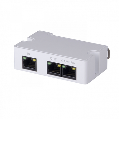 [DAI084001] DAHUA PFT1300 - Extensor  PoE &  PoE plus pasivo / 2 Puertos / Conexión en cascada hasta 300 Mts / 2 Puertos Fast Ethernet