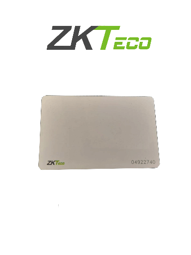 [ZTA151004] ZKTECO UHF1T9 - Tarjeta de PVC UHF / Frecuencia 915 Mhz / Grosor de 0.88 mm / Compatible con Lectoras Modelos UHF5F, UHF10F y U1000F 