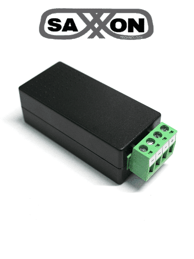 [TVN081012] SAXXON PSU2412A2 - Convertidor de energia/ Corriente Alterna a Corriente Directa/ Voltaje de entrada 20V CA a 30V CA/ Voltaje de Salida 12V CD/ / 2 Ampere / Recomendable para alimentacion de camaras CCTV a larga distancia
