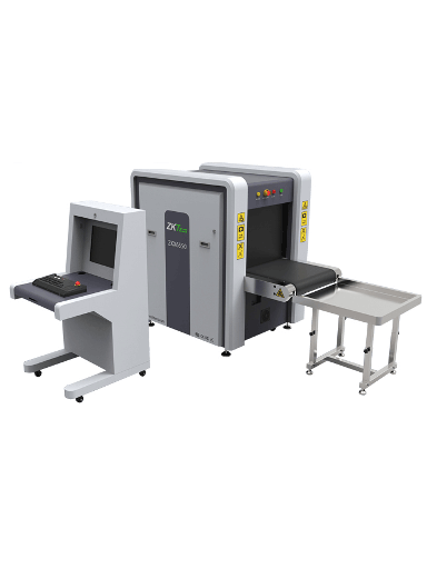 [ZTA458003] ZKTECO ZKX6550 - Máquina de  Rayos X para equipaje / Energía Doble / Escaneo bidireccional / Túnel de  65 x 50 cm / Con Estación de Monitoreo / Capacitación en Sitio Incluida