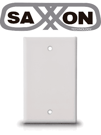 [TCE339078] SAXXON A175 - Placa de pared ciega / Sin puertos / Color blanco