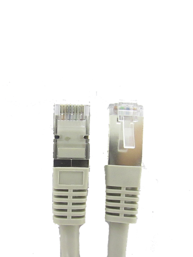[TCE119019] SAXXON P5E3SG - Cable patch cord UTP 3 metros / CAT 5E / Blindado / Color gris