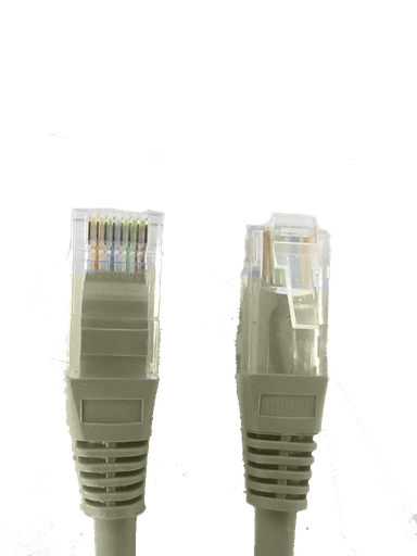 [TCE119021] SAXXON P61UG - Cable patch cord UTP 1 metro / CAT 6 / Color gris
