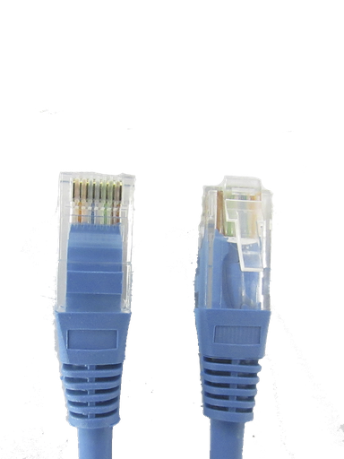 [TCE119022] SAXXON P61UA - Cable patch cord UTP 1 metro / CAT 6 / Color azul