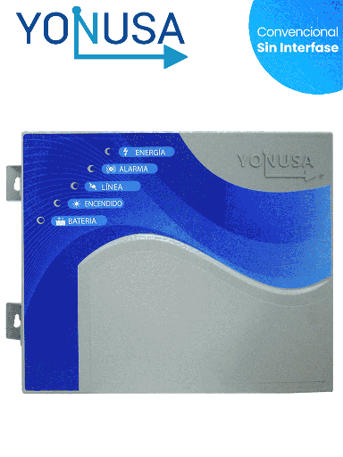 [YON6500004] YONUSA EY12000127P - Energizador para solución de cerco eléctrico con salida de 12000V y 3500 metros Lineales / Sin interface/ Soporta modulo  WiFi y batería de respaldo