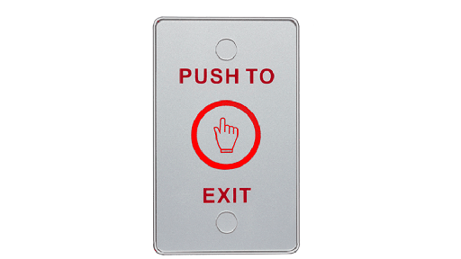 [YLI4750013] YLI TSK830A - Botón liberador touch con iluminación LED interiores con salidas NO y NC No requiere caja de instalación