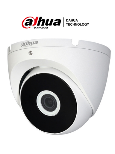 [DAH4840017] DAHUA HAC-T2A51N-0280B - Cámara Domo de 5MP, 106° de apertura, carcasa metálica, lente de 2.8mm, IR de 20m. Compatible con CVI, AHD, TVI y CVBS. Alta calidad y versatilidad en seguridad. #HDCVI9.0 #5MP