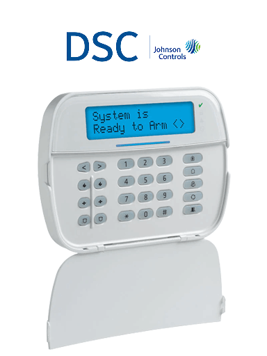 [DSC1170013] DSC HS2LCDPN - Teclado Cableado LCD Alfanumérico con Lector de Proximidad de 32 caracteres admite 128 zonas compatible con NEO  