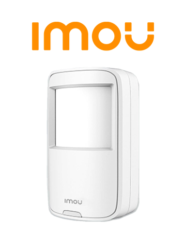 [DHT1180002] IMOU MOTION DETECTOR (ARD1231-SW-imou) - Sensor de Movimiento Inalambrico/ 433 MHz/ Rango de deteccion 12 Mts/ Tamper