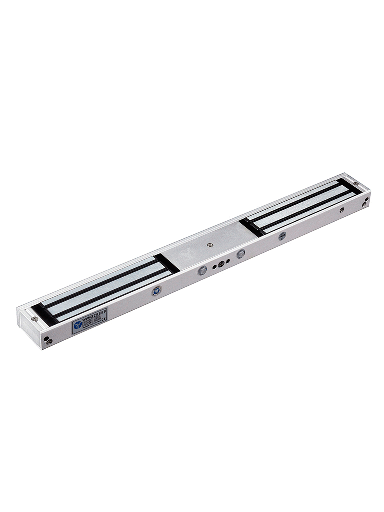 [YLI0850001] YLI YM180NDLED - Cerradura Magnética Doble con Indicador Led para Control de Acceso / Interior / Fuerza de Sujeción 180 Kg o 350 Lbs por lado / Compatible con Soporte MBK180NDZL y MBK180U 