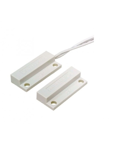 [SEC1180008] Seco-Larm SM205QW - Contacto Mini con montaje de tornillo o adhesivo. Gap 3/4 N.C BLANCO Compatible paneles DSC / RISCO / BOSCH  