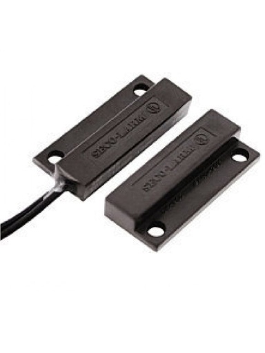 [SEC1180009] Seco-Larm SM205QBR - Contacto Mini con montaje de tornillo o adhesivo. Gap 3/4 CAFÉ Compatible paneles DSC / RISCO / BOSCH 