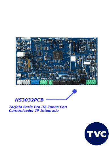 [DSC1170063] DSC HS3032PCB - Tarjeta Serie Pro 32 Zonas Con Comunicador IP Integrado 